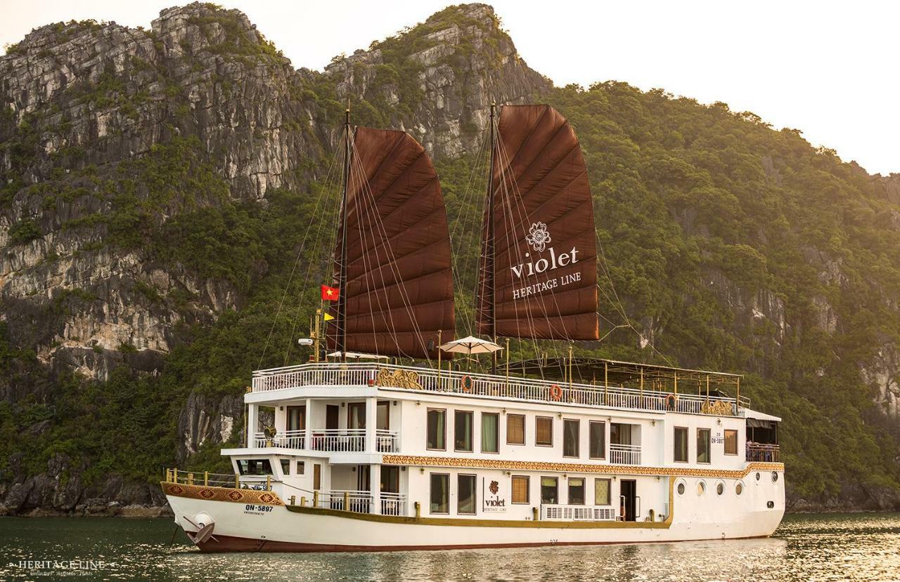 Heritage Line Violet Cruise - Halong Bay & Lan Ha Bay Ha Long Esterno foto